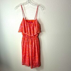 Lilly Pulitzer Orange and Pink Mini Dress